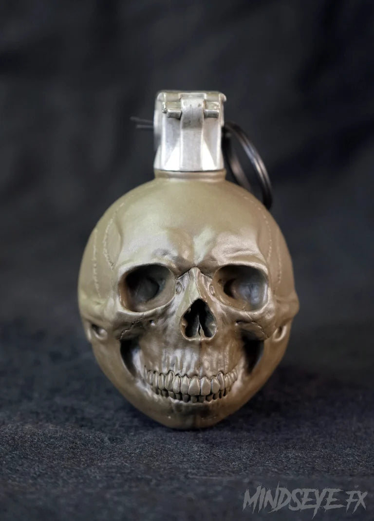 M67 Skull Grenade (Olive Drab) - My Store